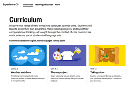 Experience CS curriculum Image