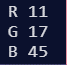 close-up RGB image