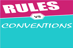 Rules vs conventions Image