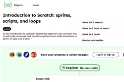 Introduction to Scratch: sprites, scripts, and loops Image