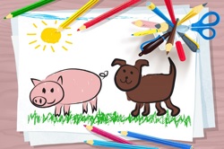 Is it a pig or a dog? Image