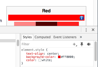 Screenshot of the Inspect function that can be used on a computer by right-clicking the computer mouse.