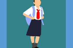 Creating a visual guide to packing the school bag Image
