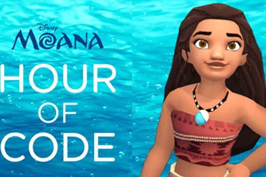 Moana Hour of codeImage