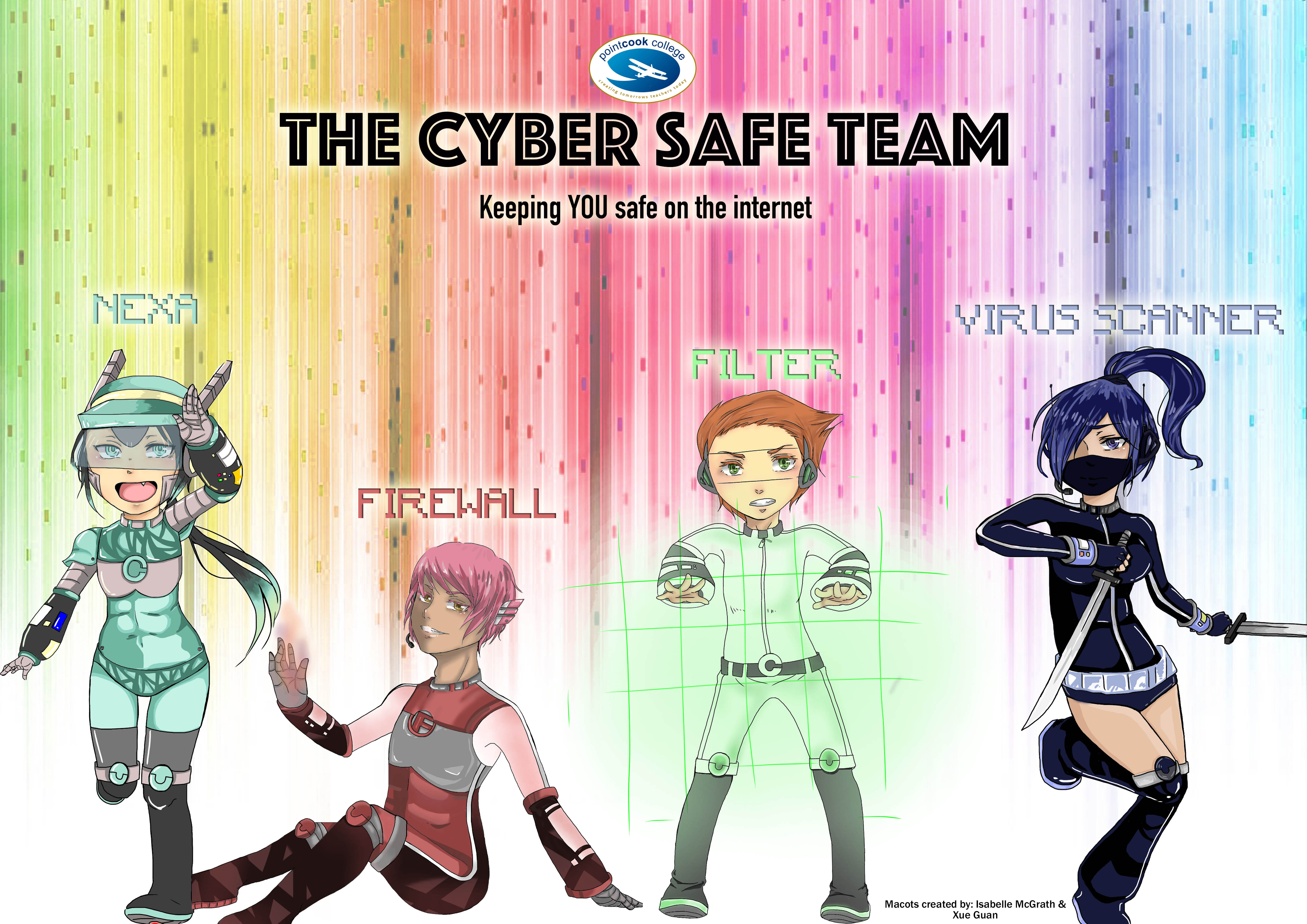 PCC cyber safe team: Nexa, Firewall, Filter and Virus Scanner