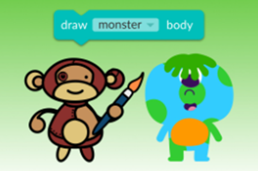 Monster maker! (Blockly - short) Image