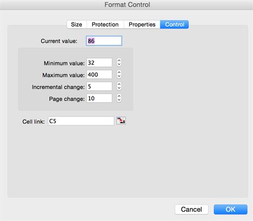 Image is of the Format control preferences window