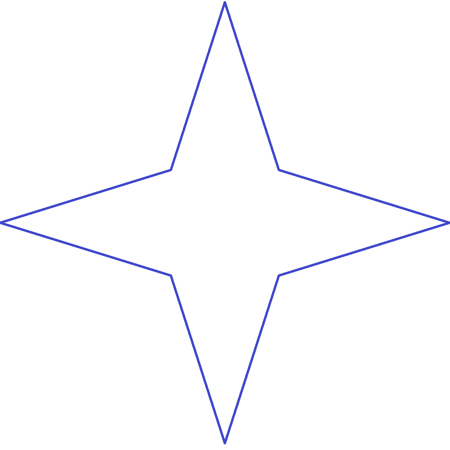 Sample star shape