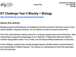 Dt Challenge Year 5 Blockly Biology Thumbnail