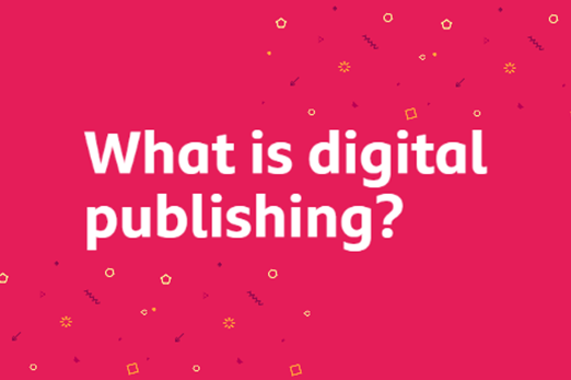 What is digital publishing?Image