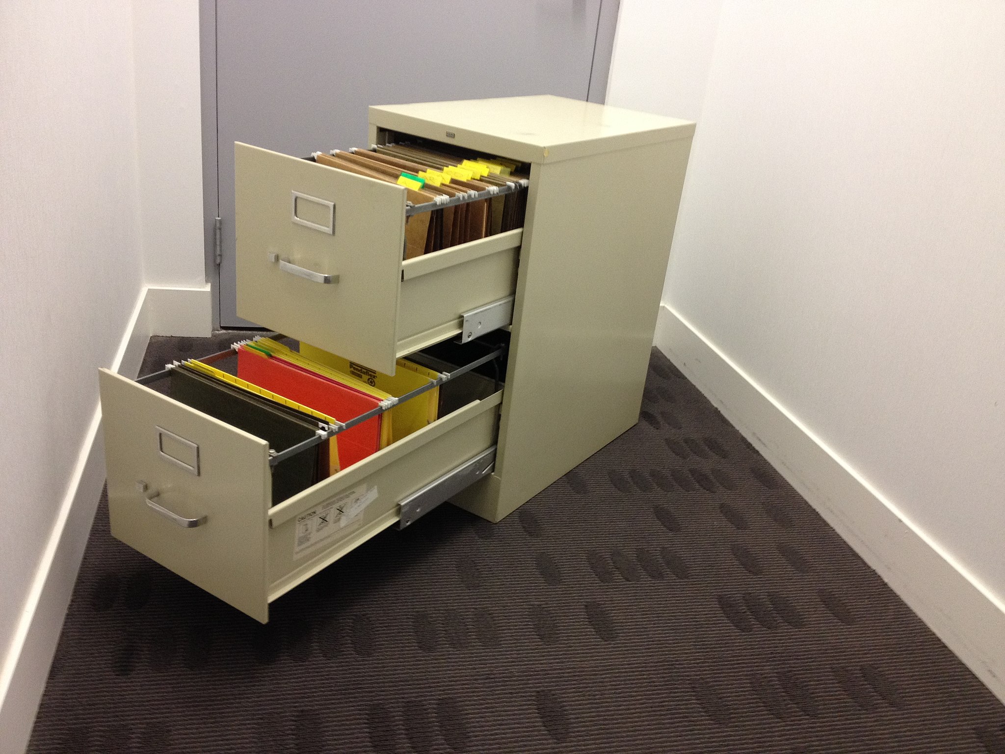Image of a Filing cabinet