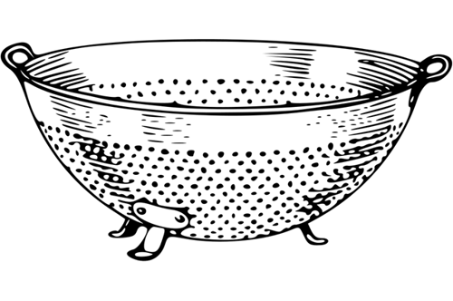 Image of a colander