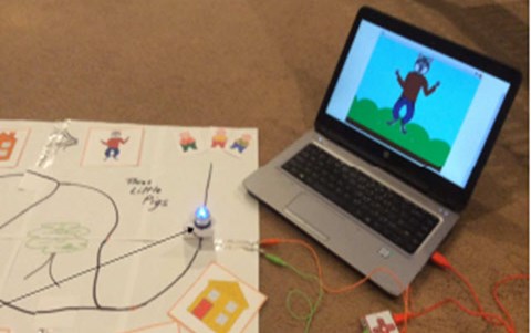 Create a board game that uses an Ozobot Image