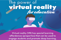 Infographic & teacher tip sheet on VR for learning Image