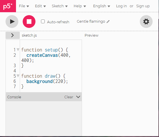 P5 web editor screenshot