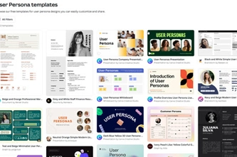 Canva User Persona Templates Thumbnail