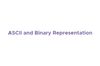 Ascii And Binary Representation Thumbnail