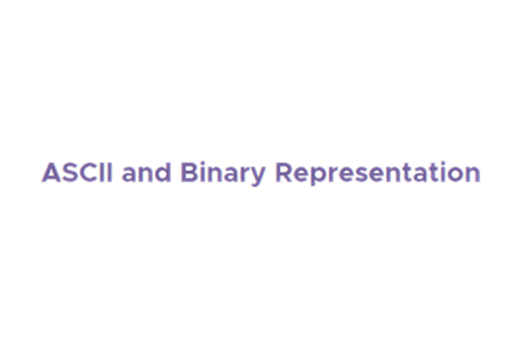 Ascii And Binary Representation Thumbnail