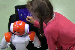 Learning by teaching ... A robot Image