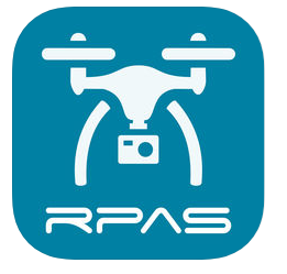Image of the RPAS logo with has a drone on it
