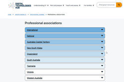 Professional associations​ Image