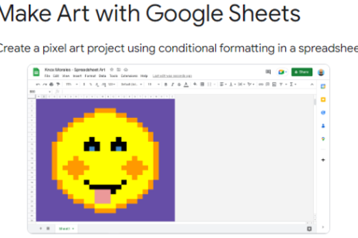Make Art With Google Sheet Thumbnail