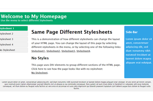 Css Tutorial On W3schools Thumbnail
