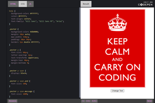 Keep Clam And Carry On Coding Thumbnail