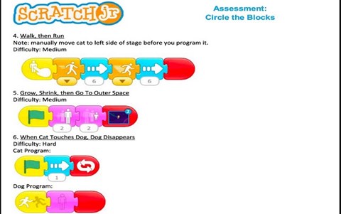 Solved • Use Scratch to design algorithm and script which
