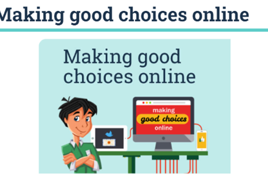 Making good choices onlineImage