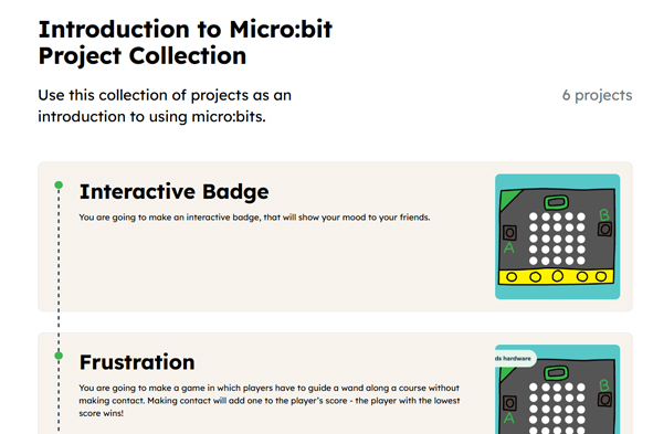 Introduction To Microbit Project Collection