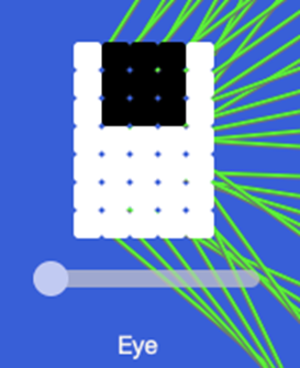 Screenshot of a black rectangle on a white background as part of the output layer.